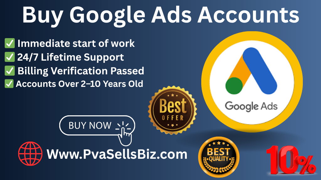 Buy Google Ads Accounts