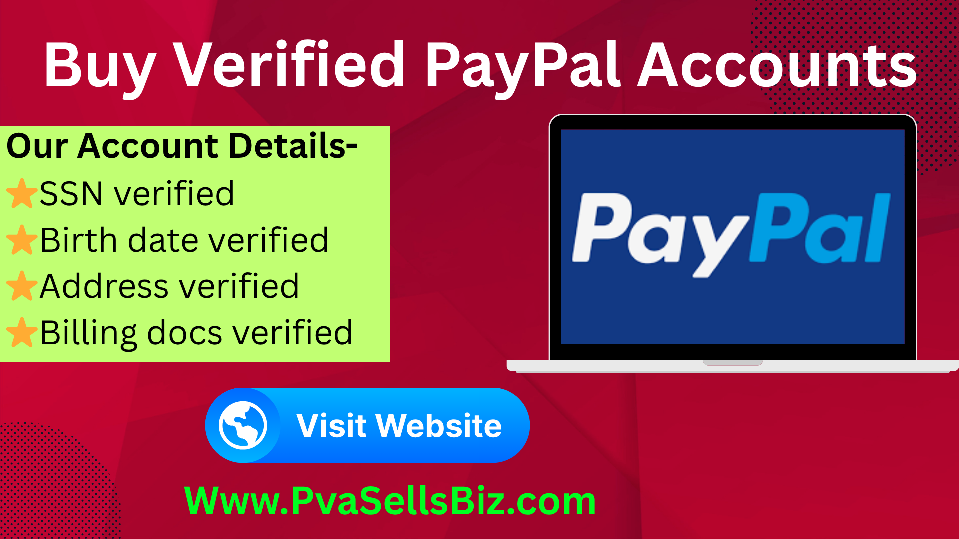 Buy Verified PayPal Accounts
