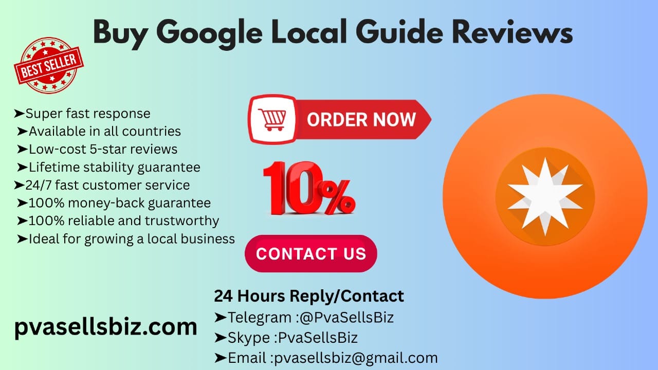 Buy Google Local Guide Reviews